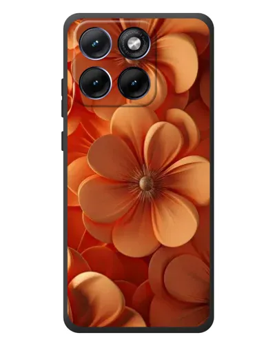Чехол для Motorola Edge 70 Fusion Plus с картинкой «Оранжевый макро цветок» Чехол для Motorola Edge 70 Fusion Plus с картинкой «Оранжевый макро цветок»