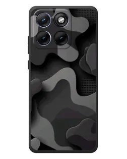 Чехол для Motorola Edge 70 Fusion Plus с картинкой «Темный абстрактный камуфляж» Чехол для Motorola Edge 70 Fusion Plus с картинкой «Темный абстрактный камуфляж»