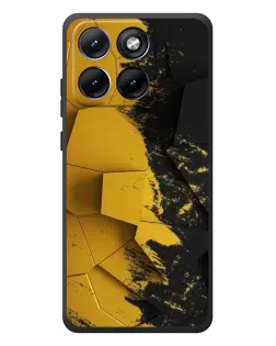 Чехол для Motorola Edge 70 Fusion Plus с картинкой «Золотые осколки геометрии» Чехол для Motorola Edge 70 Fusion Plus с картинкой «Золотые осколки геометрии»