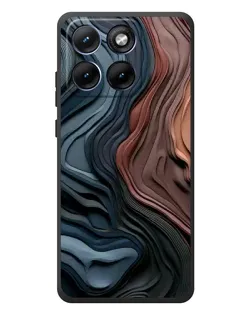 Чехол для Motorola Edge 70 Fusion Plus с картинкой «Цветные волны каньона» Чехол для Motorola Edge 70 Fusion Plus с картинкой «Цветные волны каньона»