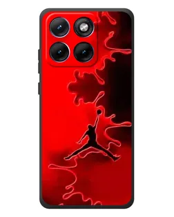 Чехол для Motorola Edge 70 Fusion с картинкой «Jordan Red Smoke» Чехол для Motorola Edge 70 Fusion с картинкой «Jordan Red Smoke»