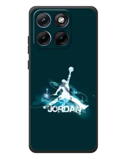 Чехол для Motorola Edge 70 Fusion с картинкой «Jordan Blue Fire» Чехол для Motorola Edge 70 Fusion с картинкой «Jordan Blue Fire»