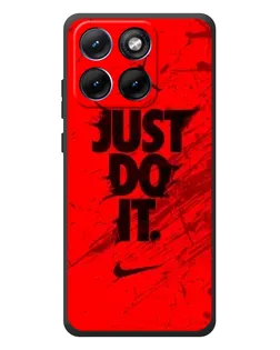 Чехол для Motorola Edge 70 Fusion с картинкой «Nike Just Do It» Чехол для Motorola Edge 70 Fusion с картинкой «Nike Just Do It»