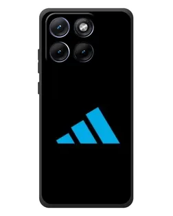 Чехол для Motorola Edge 70 Fusion с картинкой «Adidas Cyan Logo» Чехол для Motorola Edge 70 Fusion с картинкой «Adidas Cyan Logo»