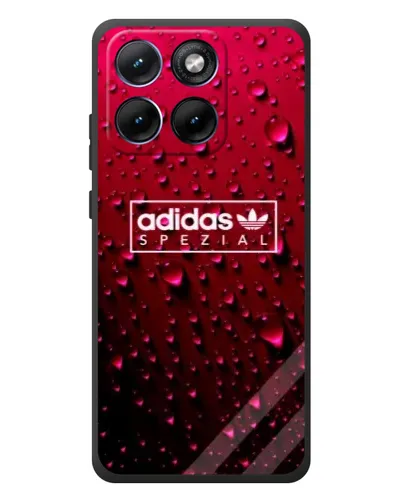 Чехол для Motorola Edge 70 Fusion с картинкой «Adidas Gold Marble»