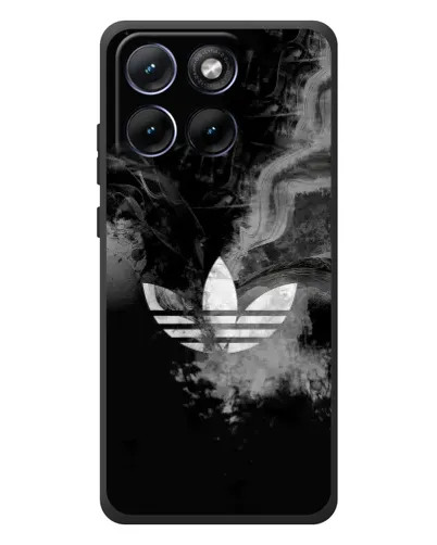 Чехол для Motorola Edge 70 Fusion с картинкой «Абстрактный дым Adidas»