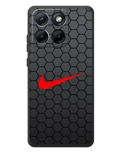 Чехол для Motorola Edge 70 Fusion с картинкой «Nike — карбоновая сетка» Чехол для Motorola Edge 70 Fusion с картинкой «Nike — карбоновая сетка»