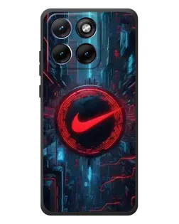 Чехол для Motorola Edge 70 Fusion с картинкой «Техногенный стиль Nike» Чехол для Motorola Edge 70 Fusion с картинкой «Техногенный стиль Nike»