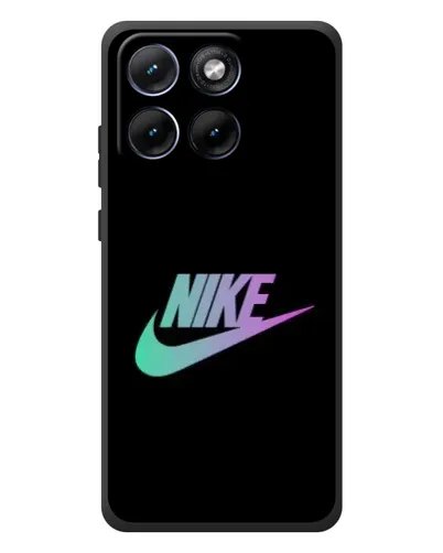 Чехол для Motorola Edge 70 Fusion с картинкой «Nike — городская ночь» Чехол для Motorola Edge 70 Fusion с картинкой «Nike — городская ночь»