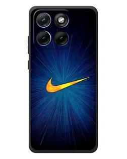 Чехол для Motorola Edge 70 Fusion с картинкой «Синий пульс Nike» Чехол для Motorola Edge 70 Fusion с картинкой «Синий пульс Nike»