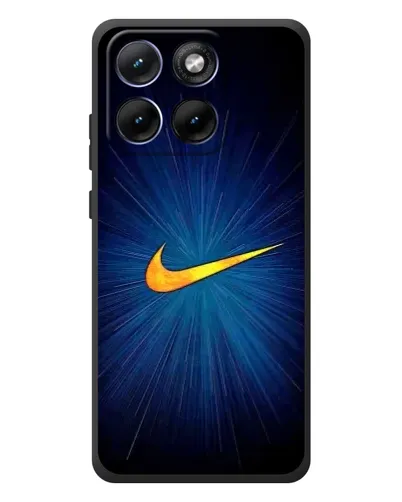 Чехол для Motorola Edge 70 Fusion с картинкой «Синий пульс Nike» Чехол для Motorola Edge 70 Fusion с картинкой «Синий пульс Nike»