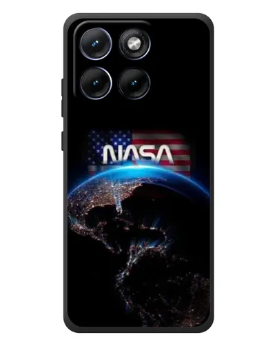 Чехол для Motorola Edge 70 Fusion с картинкой «Земля из космоса NASA» Чехол для Motorola Edge 70 Fusion с картинкой «Земля из космоса NASA»