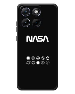 Чехол для Motorola Edge 70 Fusion с картинкой «NASA — технический принт» Чехол для Motorola Edge 70 Fusion с картинкой «NASA — технический принт»