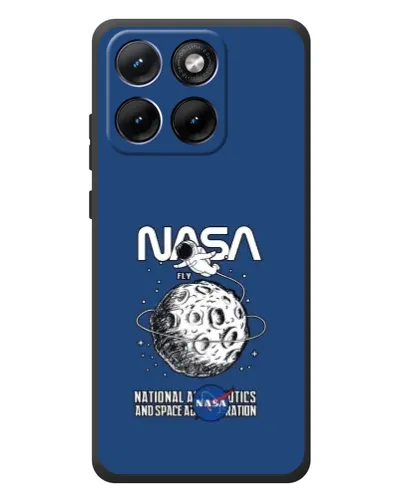 Чехол для Motorola Edge 70 Fusion с картинкой «NASA — лунная миссия» Чехол для Motorola Edge 70 Fusion с картинкой «NASA — лунная миссия»