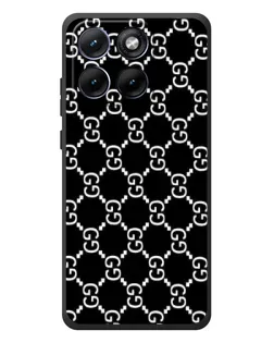 Чехол для Motorola Edge 70 Fusion с картинкой «Gucci — сетчатый паттерн» Чехол для Motorola Edge 70 Fusion с картинкой «Gucci — сетчатый паттерн»