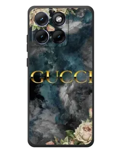 Чехол для Motorola Edge 70 Fusion с картинкой «Абстрактные цветы Gucci» Чехол для Motorola Edge 70 Fusion с картинкой «Абстрактные цветы Gucci»