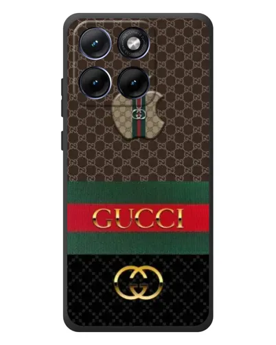 Чехол для Motorola Edge 70 Fusion с картинкой «Gucci — брендированный десерт» Чехол для Motorola Edge 70 Fusion с картинкой «Gucci — брендированный десерт»