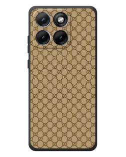 Чехол для Motorola Edge 70 Fusion с картинкой «Gucci — классический беж» Чехол для Motorola Edge 70 Fusion с картинкой «Gucci — классический беж»
