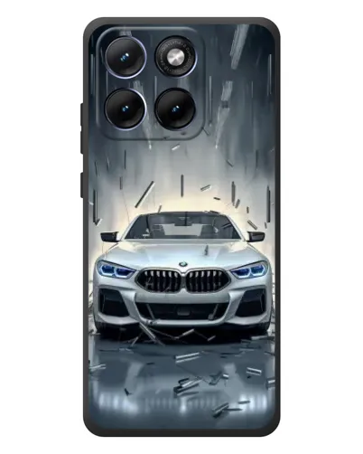Чехол для Motorola Edge 70 Fusion с картинкой «BMW в свете фар» Чехол для Motorola Edge 70 Fusion с картинкой «BMW в свете фар»