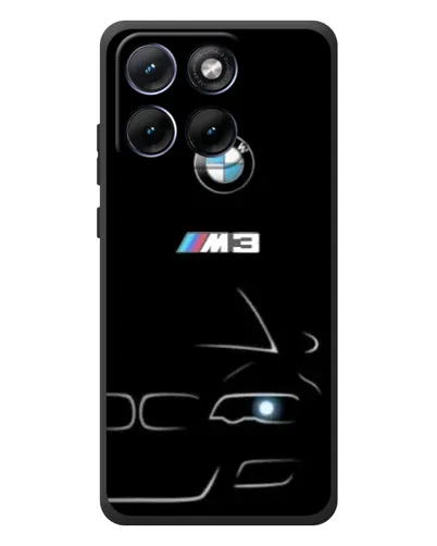 Чехол для Motorola Edge 70 Fusion с картинкой «Минималистичный принт BMW M3» Чехол для Motorola Edge 70 Fusion с картинкой «Минималистичный принт BMW M3»