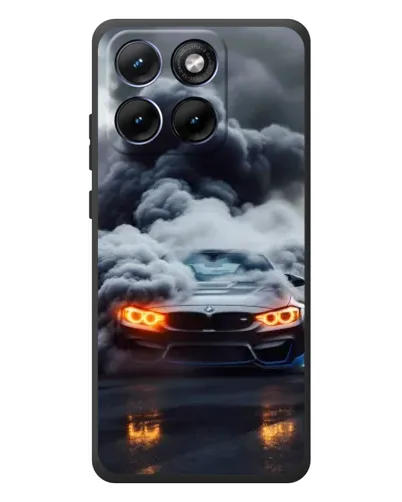 Чехол для Motorola Edge 70 Fusion с картинкой «BMW в дыму» Чехол для Motorola Edge 70 Fusion с картинкой «BMW в дыму»