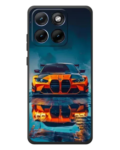 Чехол для Motorola Edge 70 Fusion с картинкой «BMW — золотая эмблема» Чехол для Motorola Edge 70 Fusion с картинкой «BMW — золотая эмблема»