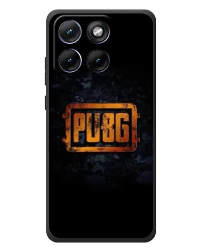Чехол для Motorola Edge 70 Fusion с картинкой «PUBG — золотой логотип» Чехол для Motorola Edge 70 Fusion с картинкой «PUBG — золотой логотип»