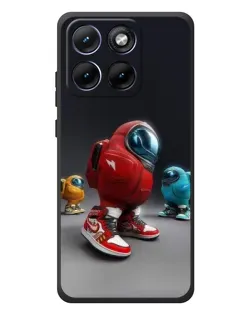 Чехол для Motorola Edge 70 Fusion с картинкой «Among Us — 3D стиль»