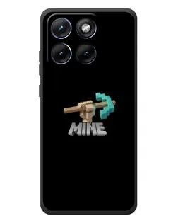 Чехол для Motorola Edge 70 Fusion с картинкой «Алмазная кирка»
