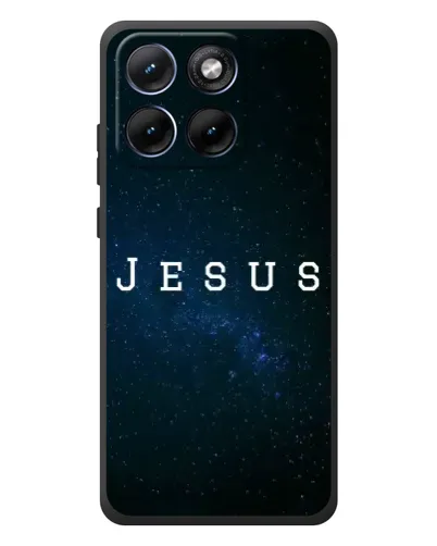 Чехол для Motorola Edge 70 Fusion с картинкой «Звездное небо Jesus»