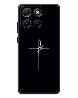 Чехол для Motorola Edge 70 Fusion с картинкой «Тонкий крест»