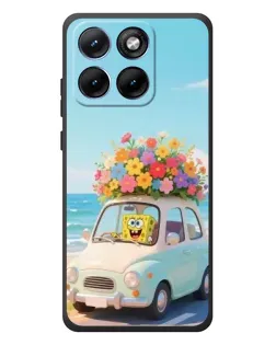 Чехол для Motorola Edge 70 Fusion с картинкой «Автомобильное путешествие»
