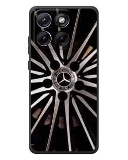 Чехол для Motorola Edge 70 Fusion с картинкой «Диск Mercedes»