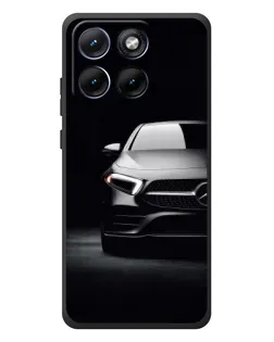 Чехол для Motorola Edge 70 Fusion с картинкой «Свет фар Mercedes»