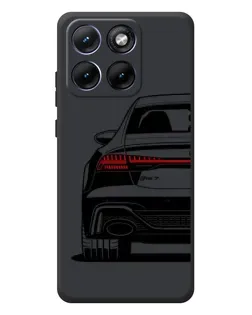 Чехол для Motorola Edge 70 Fusion с картинкой «Задняя часть Audi — арт»