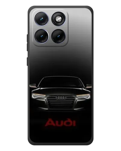 Чехол для Motorola Edge 70 Fusion с картинкой «Audi — градиентный контур» Чехол для Motorola Edge 70 Fusion с картинкой «Audi — градиентный контур»