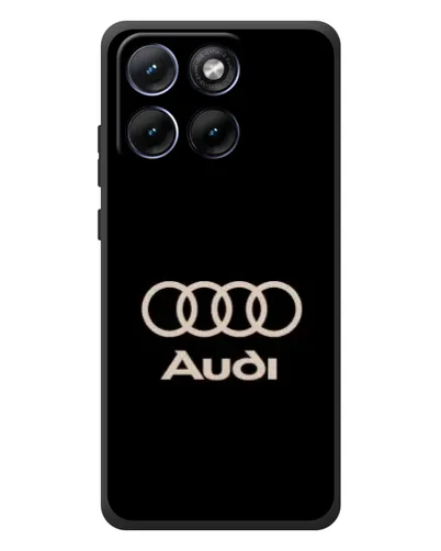 Чехол для Motorola Edge 70 Fusion с картинкой «Audi — золотой логотип» Чехол для Motorola Edge 70 Fusion с картинкой «Audi — золотой логотип»
