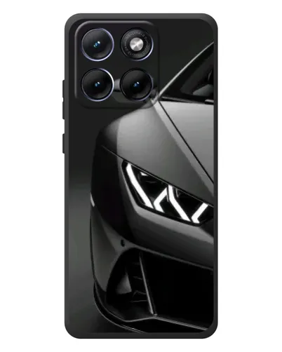 Чехол для Motorola Edge 70 Fusion с картинкой «Lamborghini фары детализация»