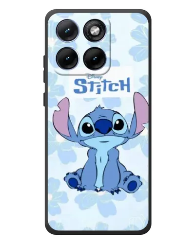 Чехол для Motorola Edge 70 Fusion с картинкой «Stitch среди цветов» Чехол для Motorola Edge 70 Fusion с картинкой «Stitch среди цветов»