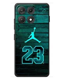 Чохол для Motorola Edge 70 Max з картинкою «Jordan Cyan 23» Чохол для Motorola Edge 70 Max з картинкою «Jordan Cyan 23»