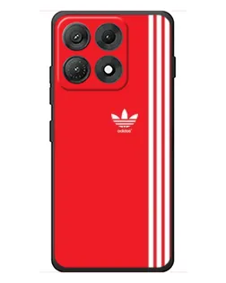 Чехол для Motorola Edge 70 Max с картинкой «Красный минимализм Adidas» Чехол для Motorola Edge 70 Max с картинкой «Красный минимализм Adidas»