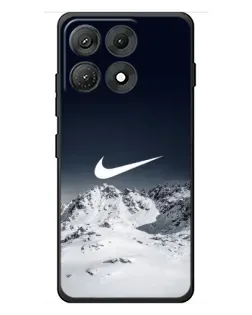Чехол для Motorola Edge 70 Max с картинкой «Nike — зимние горы» Чехол для Motorola Edge 70 Max с картинкой «Nike — зимние горы»