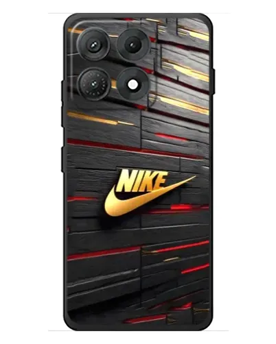 Чехол для Motorola Edge 70 Max с картинкой «Золотой Nike на металле» Чехол для Motorola Edge 70 Max с картинкой «Золотой Nike на металле»
