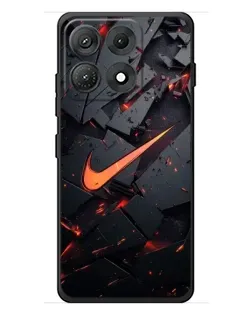 Чехол для Motorola Edge 70 Max с картинкой «Nike — эффект разломов» Чехол для Motorola Edge 70 Max с картинкой «Nike — эффект разломов»