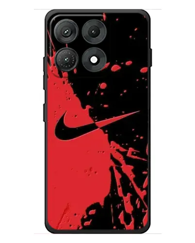 Чехол для Motorola Edge 70 Max с картинкой «Красные брызги Nike» Чехол для Motorola Edge 70 Max с картинкой «Красные брызги Nike»