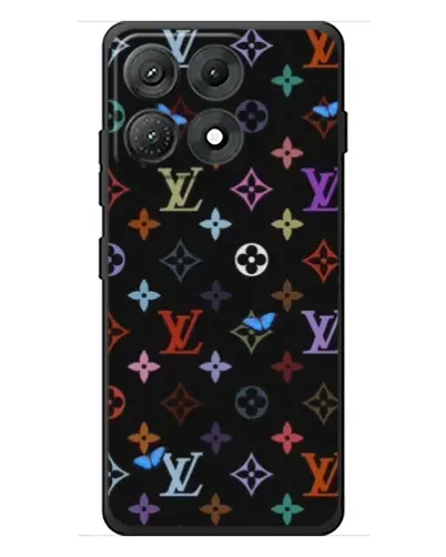 Чехол для Motorola Edge 70 Max с картинкой «Цветная монограмма LV» Чехол для Motorola Edge 70 Max с картинкой «Цветная монограмма LV»