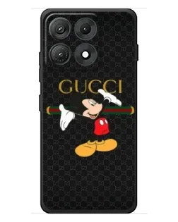 Чехол для Motorola Edge 70 Max с картинкой «Микки Маус Gucci» Чехол для Motorola Edge 70 Max с картинкой «Микки Маус Gucci»