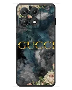 Чехол для Motorola Edge 70 Max с картинкой «Абстрактные цветы Gucci» Чехол для Motorola Edge 70 Max с картинкой «Абстрактные цветы Gucci»