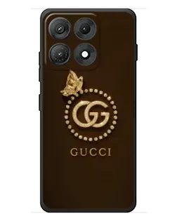 Чехол для Motorola Edge 70 Max с картинкой «Gucci — золотая бабочка» Чехол для Motorola Edge 70 Max с картинкой «Gucci — золотая бабочка»