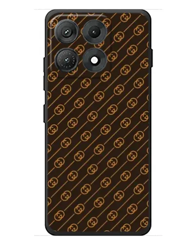 Чехол для Motorola Edge 70 Max с картинкой «Gucci — золотые диагонали» Чехол для Motorola Edge 70 Max с картинкой «Gucci — золотые диагонали»